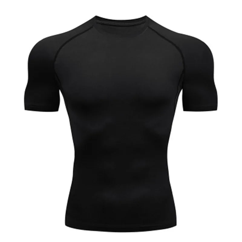 GR Men's compression running T-shirt