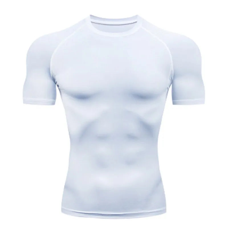 GR Men's compression running T-shirt